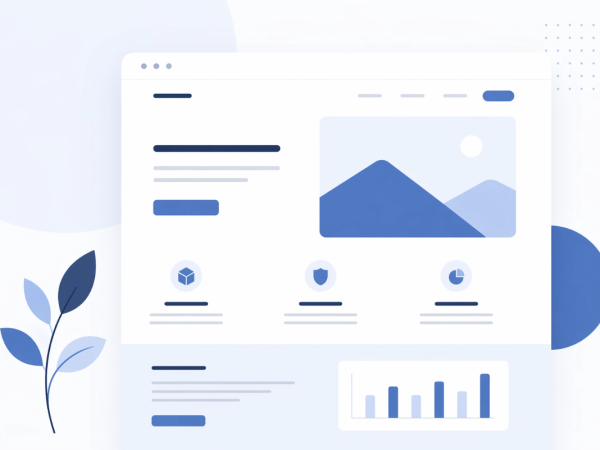 Modern Content Layout Template Set (Instant Digital Download)